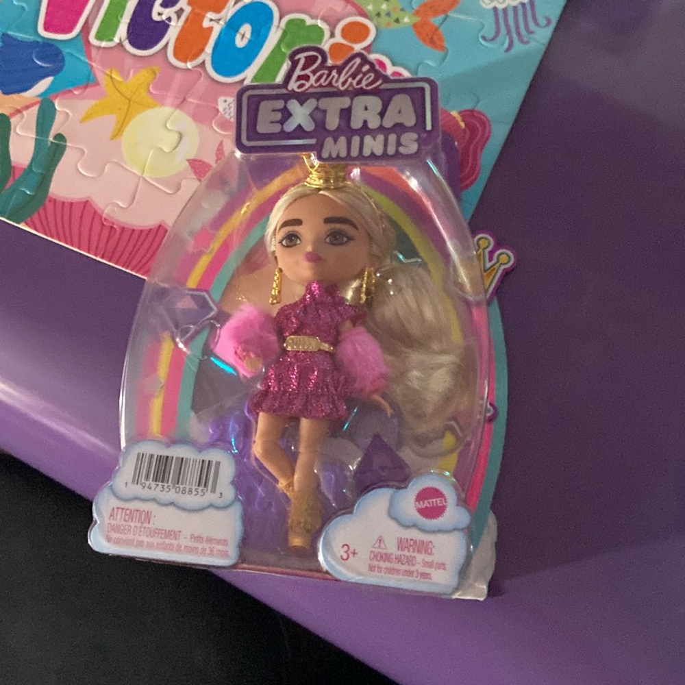 Mini Barbie doll